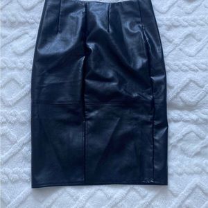 Lulus leather pencil skirt